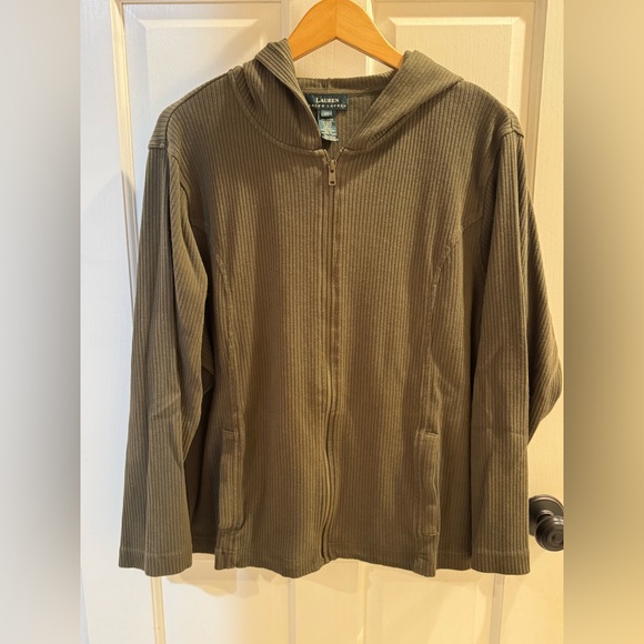 Ralph Lauren Tops - Ralph Lauren Zippered Jacket, 2X